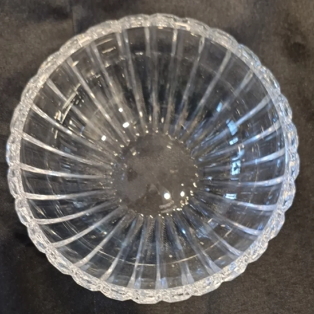 Waterford Marquis Palladia Elegant Clear Crystal Glass Bowl 5.5 Inches